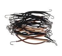 VICASKY 36pcs Hair Rope Hair Hook Bungee Cords Gentle Elastic Ties for Women