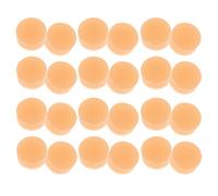VICASKY 36pcs Orange Acrylic Rounded Guitar Inlay Dots Fret Markers for Acoustic Guitar Fingerboard Position Markers Enhanced Playability Visual Cues Music Accessory
