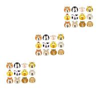 VICASKY 36sheets Animal Design Twelve Monthly Stickers Milestone Self-Adhesive Decals for Newborn Boy Girl Belly Chart Milestone