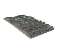 VICASKY 3d Aquarium Background Board Vertical Texture, Turtle Tank Decorative Landscape Panel for Fish Reptile Tanks, Blue Vivarium Backdrop Suitable for Aquarium and Turtle Box Decor