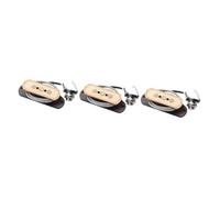 VICASKY 3pcs Acoustic Guitar Pickup Maple Wood Pole Soundhole Pickup for Cigar Box Guitar