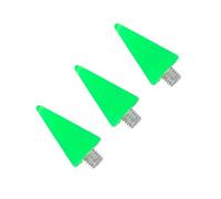 VICASKY 3pcs Acrylic Dotting Pen Tip Manicure Nail Art Tool Wax Head Replacement Head for Nail Point Pen for Rhinestones Picker and Diy Art