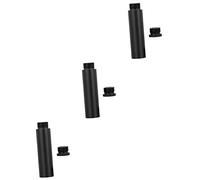 VICASKY 3pcs Aluminum Alloy Arm Stand Extension Desk Stand Extension Rod Microphone Arm Mic Boom