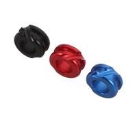 VICASKY 3pcs Archery Metal Peep Sight Set 1/4" Aluminum Alloy Bow String Accessories for Compound Bow Hunting Target Archery Indoor Outdoor Use