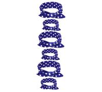 VICASKY 3pcs Boy Girl Bunny Ear Headband Set Dot Printed Mother and Boy Girl Hair Accessories Comfortable Turban for Girls for Showers and Photography