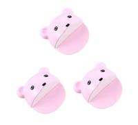 VICASKY 3pcs Cabinet Locks Boy Girl Safety Furniture Buckles Tip Kit Wall Anchor Bear Proofing Secure Tv Stand Cabinets Bookcases Dresser Armoires Wardrobes