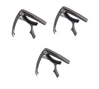 VICASKY 3pcs Clip Tuner Guitar Chord Presser Capo for Acoustic Electric Guitar Easy to Use Suitable for