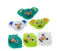 VICASKY 3pcs Cute Koala Tennis Racket Dampeners Silicone Shock Absorbers for Wrist Elbow Protection Lightweight Stable Performance Racquet String Vibration Dampener