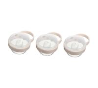 VICASKY 3pcs Cute Pacifier Case Pacifier Holder for Travel Storage Container for Newborn Case for Boy Girl Travel Essentials