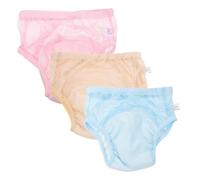 VICASKY 3pcs Diapers Reusable Potty Training Pants Newborns Specific Fit Comfortable Cotton TPU Waterproof Layer Mesh Fabric Day Use Toilet Learning Recommended Weight 12-16kg