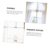 VICASKY 3pcs DIY String Charm Beaded Curtain Decoration Transparent Pendant Strings for Home Window Adornments Elegant Crystal Bead Strands for Curtain Updating and Crafting