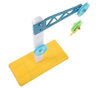 VICASKY 3PCS Educational Pulley Model Kit with Stand for Physics Mechanics Teaching Smooth Safe Design for Classroom and Home Learning Enhances Coordination and Stem Skills Random Color