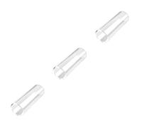 VICASKY 3pcs Finger Slide Bar for Guitars Acoustic Guitar Slider Musical Accessory Lightweight Easy to Use for Country Jazz Blues