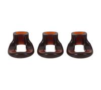 VICASKY 3pcs Flute Embouchure Trainer Portable Bamboo Flute Mouthpiece Aid for Beginners Easy Blow Practice Tool Lightweight Pocket Accessory for Students Musicians