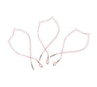 VICASKY 3pcs Glow the Dark Adjustable Reptile Walking Leash Lightweight Harness for Bearded Dragons Lizards and Small Pets Outdoor Travel Durable Comfortable Fit