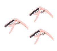 VICASKY 3pcs Guitar Capo for Acoustic and Electric Guitar Adjustable Clamp Capo for Beginners