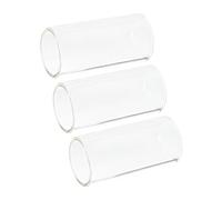 VICASKY 3pcs Guitar Finger Cots for Practice Glass Finger Covers Fingertip Protector for Musicians and Injury Recovery