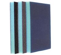 VICASKY 3pcs Guitar Fret Sanding Blocks Set with Coarse Medium and Fine Grit Flexible Sanding Sponge Guitar Fret Polishing Tool and Bass Maintenance