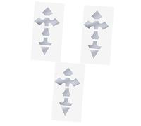 VICASKY 3pcs Guitar Fretboard Inlay Stickers Dot Shape Stickers for Guitar Fretboard