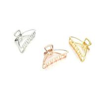 VICASKY 3pcs Hair Claw Clip Frosted Alloy Large Hair Claw Clamp for Women Girls for Messy Bun Cute for Daily Use