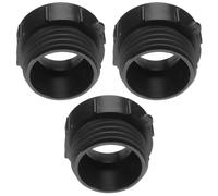 VICASKY 3pcs IBC Tote Adapter Fine to Coarse Thread Connector Industrial-Grade Leakproof Water Tank Fittings Heavy Duty Hose Adapter for Garden Watering and Fluid Transfer