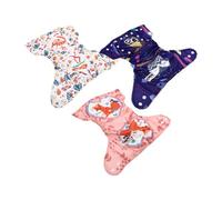 VICASKY 3pcs Lovely Pattern Waterproof Training Pants with Fabric Pul Waterproof Cloth and Easy On-Off Design to Help Your Develop Good Urination Habits Random Color