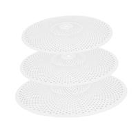 VICASKY 3pcs Low Volume Mute Cymbal for Drum Kits Alloy Jazz Drum Fitting and Noise-reducing Percussion Accessory for Practice and Performance