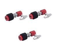 VICASKY 3pcs Metal Hi-hat Clutch for Hi Hat Cymbal Jazz Drum Percussion Instrument Parts Accessories for High Hat Clutch Use in Drum
