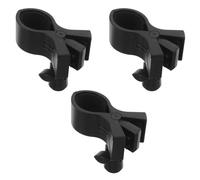 VICASKY 3pcs Microphone Clip Mic Holder Desk Mount Clamp Adjustable Mic Stand Clip Holder for Studio Broadcast to Screw Fitting