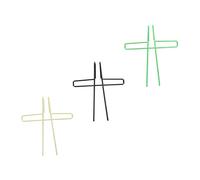 VICASKY 3Pcs Music Book Clips Metal Reading Page Holders for Musicians Composers Cookbook Magazine Page Separator Durable Fixing Clips for Music Stand and Handbook Random Color
