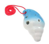 VICASKY 3pcs Musical Ocarina for Beginners Lightweight Conch-shaped Wind Instrument for Boys and Girls and Students for Travel and Souvenirs Random Colors