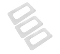 VICASKY 3pcs Paddle Board Fin Box Replacement Abrasion-resistant PVC Tail Slot Patch Detachable Fin Base for Sup for Stable Watersports Performance