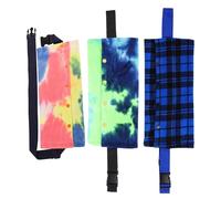 VICASKY 3pcs Pet Backpack Carrier for Bearded Dragon Lizard Outdoor Travel Breathable Reptile Sling Bag Soft Fleece for Small Pet Adventures