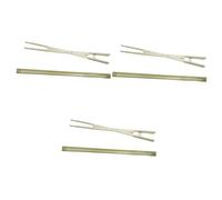 VICASKY 3pcs Piano Accessories Piano Tuning Mute Clamp Nylon Mediant and Mute Tool Random Color
