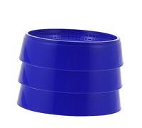 VICASKY 3pcs Plastic Pigeon Nests Egg Laying Basins Bird Breeding Bowls Reusable Bird Incubate Nest Suitable for Home and Farm Pigeons Pet Nesting Accessories