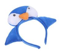 VICASKY 3PCS Plush Penguin Headbands, Halloween Adorable Penguin Hair Band Animal Headwear Halloween Festival Children Props for Costumes and Playtime