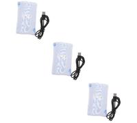VICASKY 3pcs Portable USB Warmer for Travel Efficient Breastmilk Heating Compatible Chargers Power Banks Insulated Design for Warmth for Newborns Toddlers