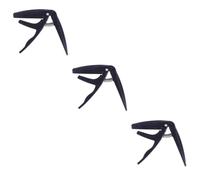 VICASKY 3pcs Professional Single-handed Zinc Alloy Ukelele Capo Padding for Acoustic Tuning