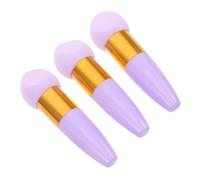VICASKY 3pcs Puff of Diagonal Cutter Handle Sponge Puff for Foundation Powder Makeup for Powder Soft Material for Cosmetics Blending Face