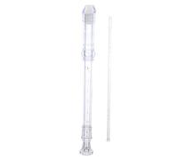 VICASKY 3pcs Recorder Flute Instrument Traditional Wind Beginner Cleaning Rod Manual for Boys and Girls Classroom Music Learning Practice