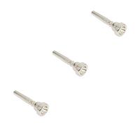 VICASKY 3pcs Replacement Mouthpiece 3c Size Professional Trumpet Accessory Brush