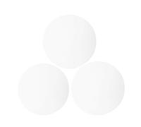 VICASKY 3pcs Round LED Light Diffuser Panel Cover for Ceiling Lights 6.5 Inch Diameter Frosted Acrylic Sheet and Bedrooms
