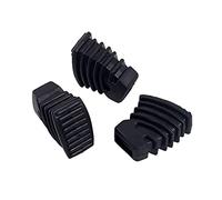 VICASKY 3pcs S Size Wc11 Black Rubber Drum Rack Feet for Drum Cymbal Stand and Percussion Parts Increase Friction and Keep Stability on Single Braced and Lightweight Double Braced Stands