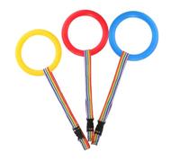 VICASKY 3pcs Safety Walking Rope for Toddlers Durable Kindergarten Transition Leash Outdoor Group Walking Aid for Preschoolers Comfortable Grip Portable Design