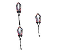 VICASKY 3pcs Saxophone Strap Comfortable Single Shoulder for Alto Tenor and Soprano Saxophones and Breathable Ages