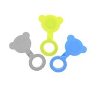 VICASKY 3pcs Silicone Bath Tub Drain Plugs Leak Stoppers for Bathtubs Water Leak Prevention Accessories Compatible with Foldable Portable Plastic Telescopic Bathtubs