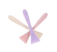 VICASKY 3pcs Silicone Face Mask Brush Soft Flexible Applicator for Facial Mud Mask Exfoliating Cleansing Spatula Beauty Tool for Women All Skin Types