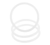 VICASKY 3pcs Singing Bowl Gasket Rubber Rings for Ringing Bowl O-rings Mat Home Decor