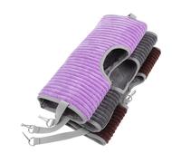 VICASKY 3pcs Small Pet Cage Hanging Hammock Bed and Tunnel Space Saving Warm Hideout for Hamsters Sugar Gliders Guinea Pigs Ferrets Cozy Multi Function Cage Accessories with Hanging Design