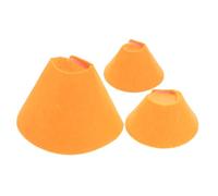 VICASKY 3pcs Soft Guinea Pig Recovery Collar Postoperative Bite Protection for Hamster Rabbit Squirrel Pet Bathing Stop Lick